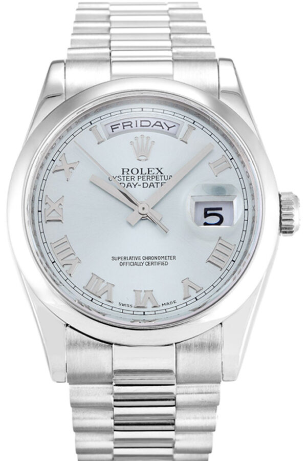 Rolex Day-Date 36mm Blue Dial 118206