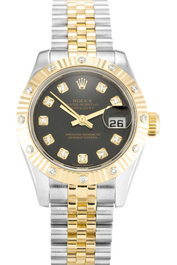 Rolex Lady-Datejust 26mm Champagne Dial 179313-3