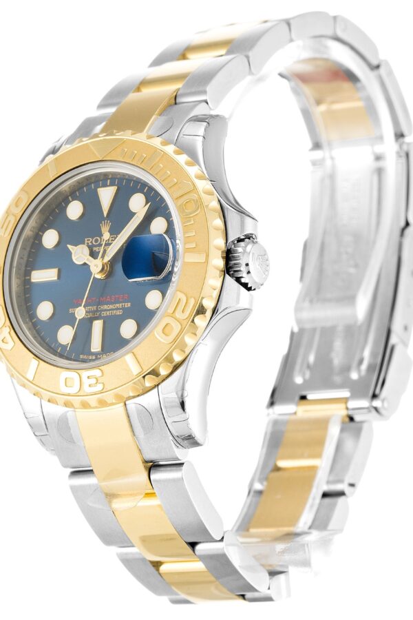Alternative view of Rolex Yacht-Master 35mm Blue Dial 169623