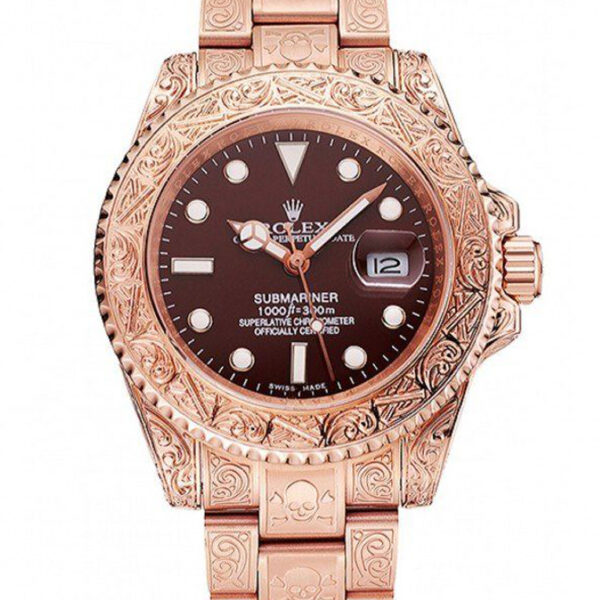 Superclone Rolex Submariner 41mm Brown Dial 1454087