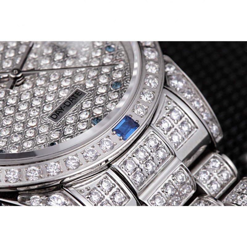 Superclone Rolex Day-Date 37mm Diamond Dial 621613 - Image 10