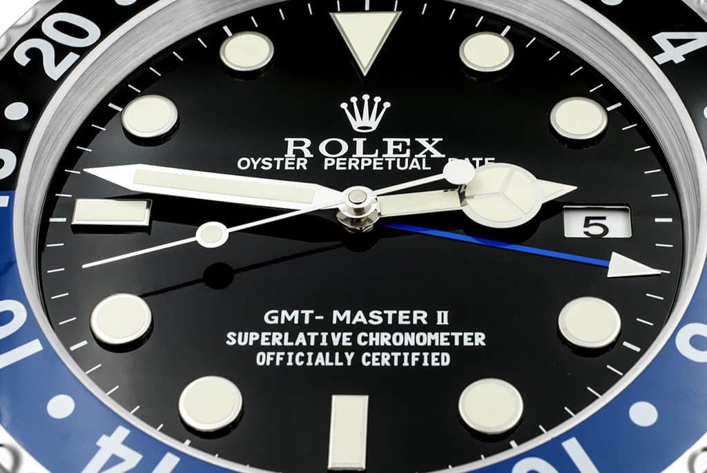 ROLEX WALL CLOCK – GMT MASTER II BATMAN - Image 4