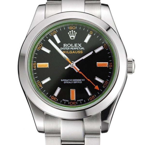 Superclone Rolex Milgauss 41mm Black Dial REP016836