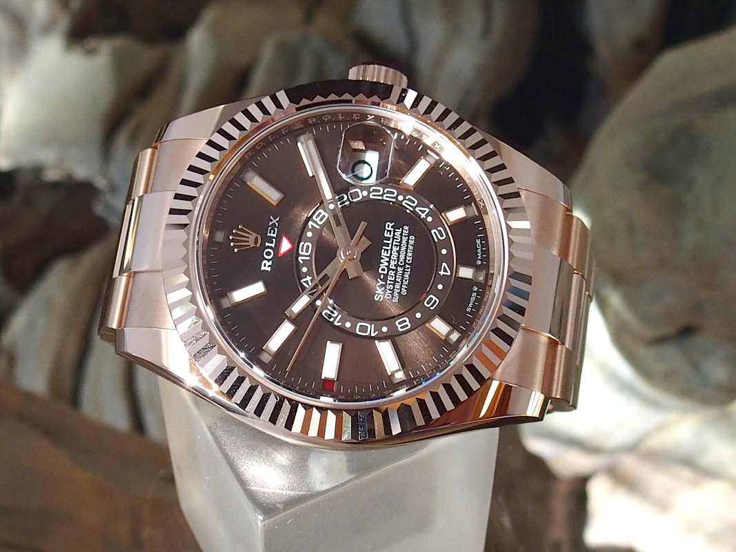 Superclone Rolex Sky-Dweller 42 mm Chocolate Dial 336935 - Image 7