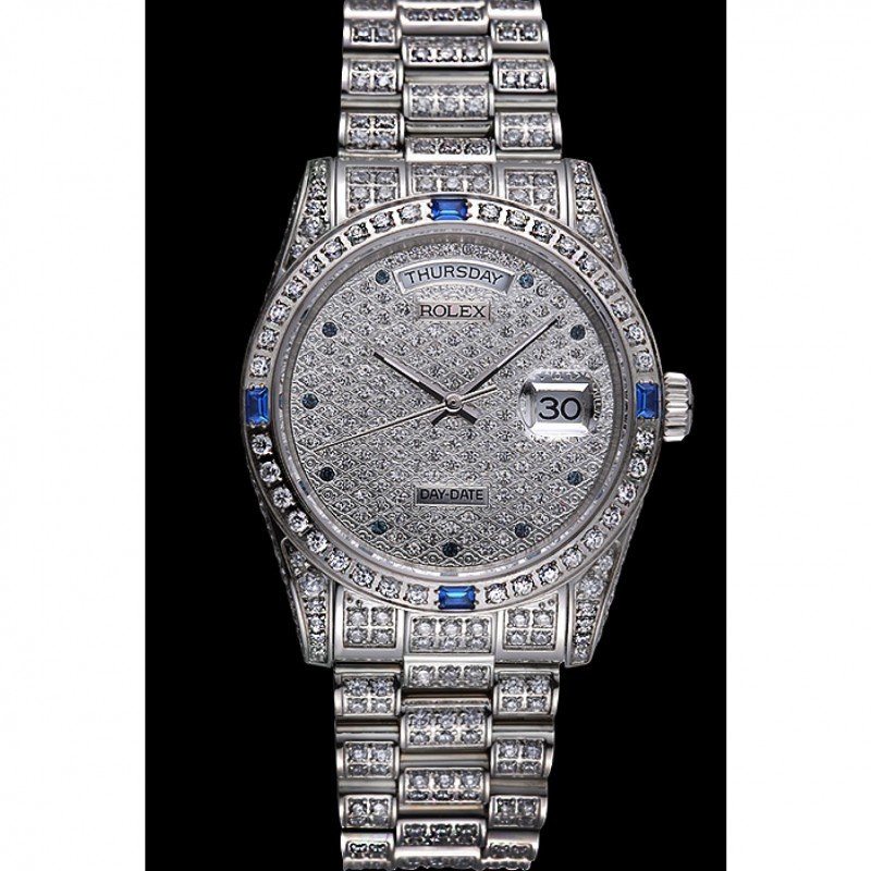 Superclone Rolex Day-Date 37mm Diamond Dial 621613 - Image 3