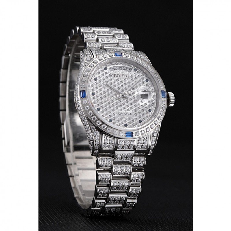 Superclone Rolex Day-Date 37mm Diamond Dial 621613 - Image 2