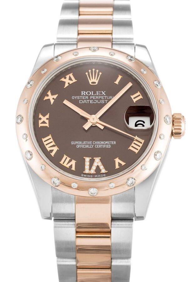 Replica Rolex Lady-Datejust Chocolate Dial 178341 31 mm
