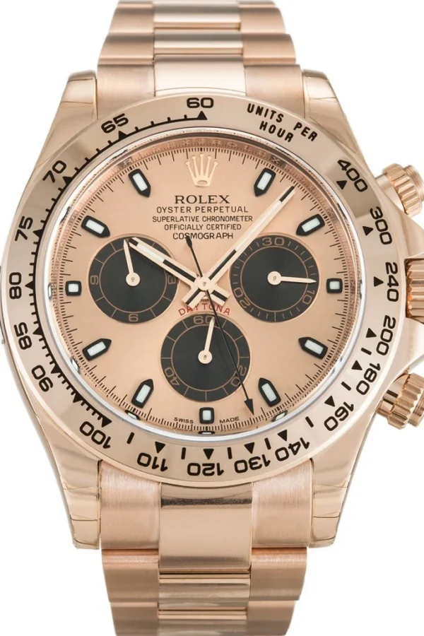 Replica Rolex Daytona Rose Dial 116505