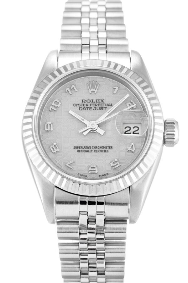 Replica Rolex Lady-Datejust Silver Dial 69174 26 mm