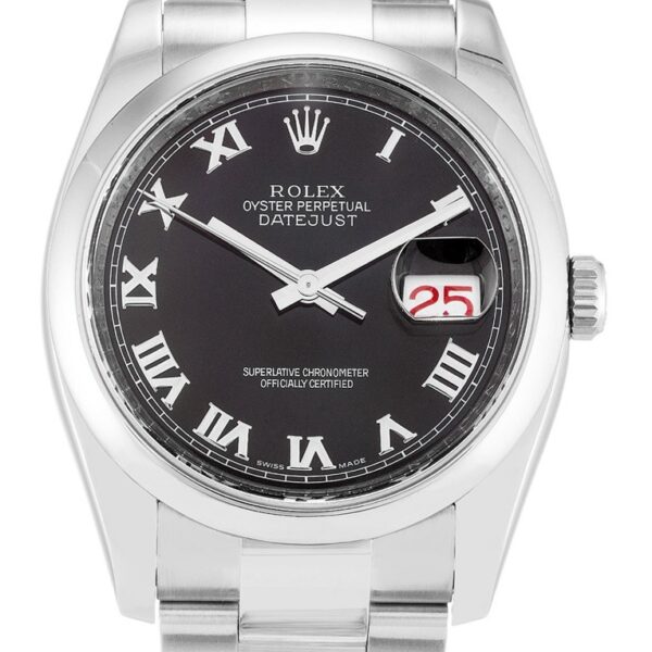 Replica Rolex Datejust Black Dial 116200 36 mm