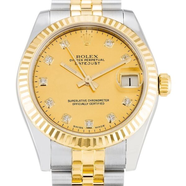 Replica Rolex Lady-Datejust Champagne Dial 178273 31 mm