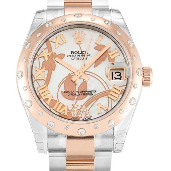 Replica Rolex Lady-Datejust White Floral Dial 178341 31 mm