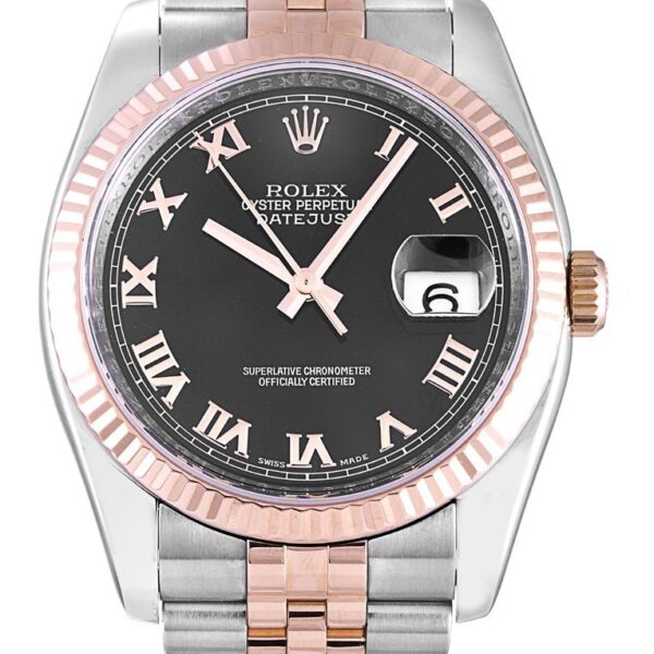 Replica Rolex Datejust Black Dial 116231 36 mm