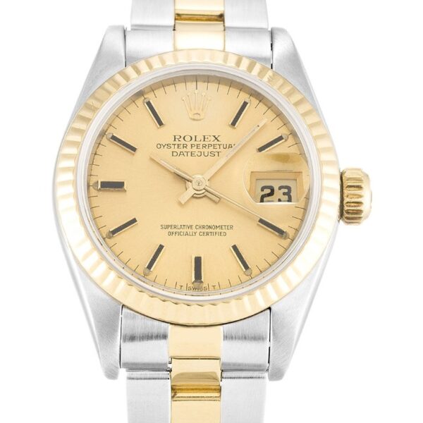 Replica Rolex Lady-Datejust Champagne Dial 69173-2 26 mm