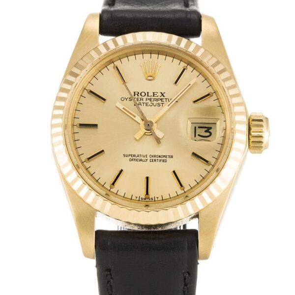 Replica Rolex Lady-Datejust Champagne Dial 6917 26 mm