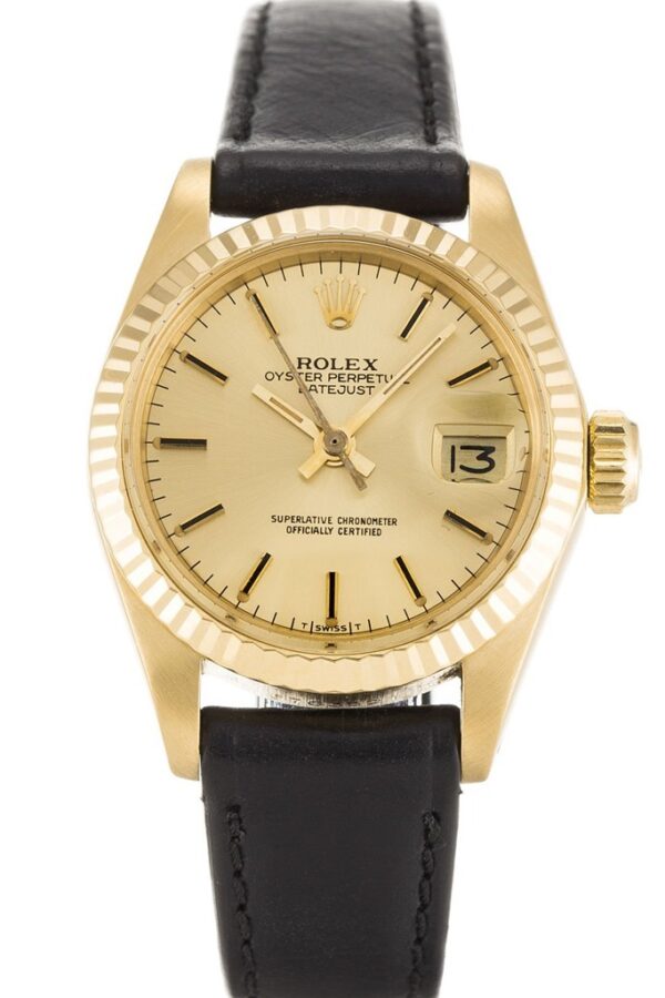 Replica Rolex Lady-Datejust Champagne Dial 6917 26 mm