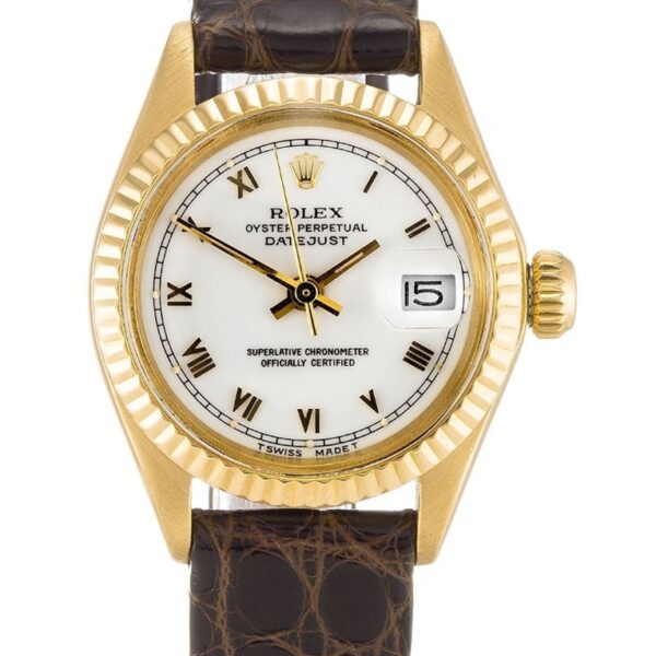 Replica Rolex Lady-Datejust White Dial 6916 26 mm