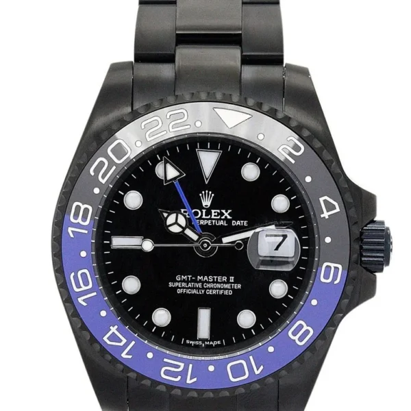 Replica Rolex GMT Master Black Dial 176200