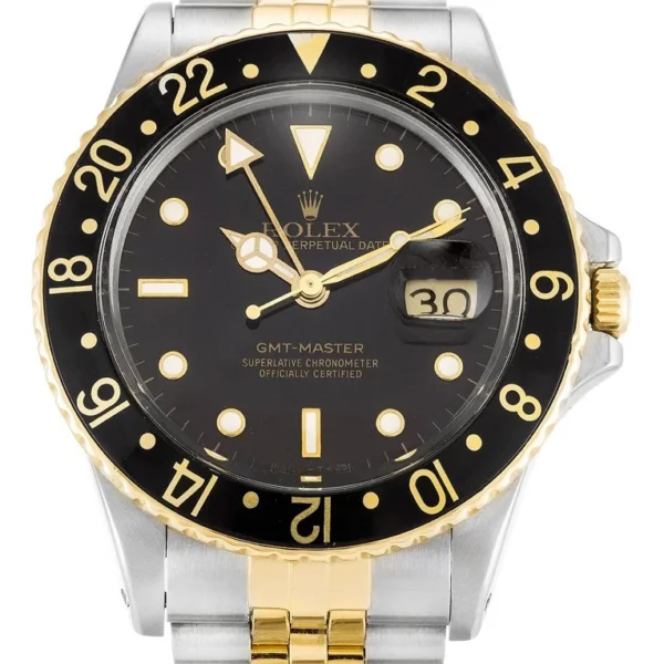 Replica Rolex GMT-Master Black Dial 16753