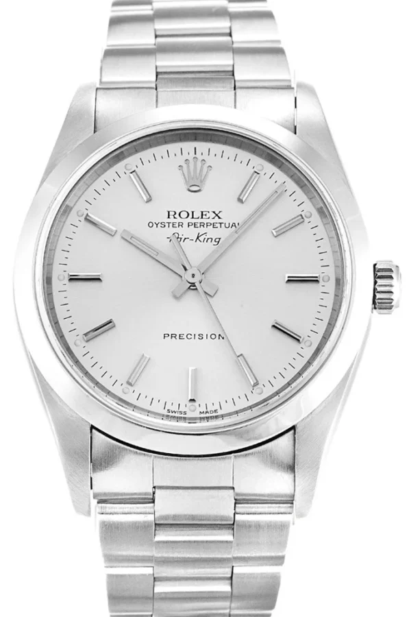 Replica Rolex Air-King Silver Dial 14000M