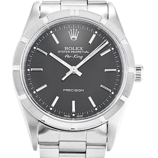 Replica Rolex Air-King Black Dial 14010