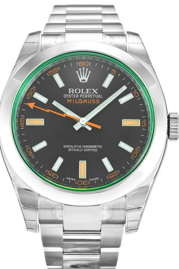 Replica Rolex Milgauss Black Dial 116400GV