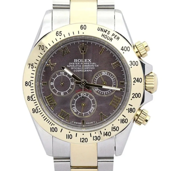 Replica Rolex Daytona Dark brown Dial 116523