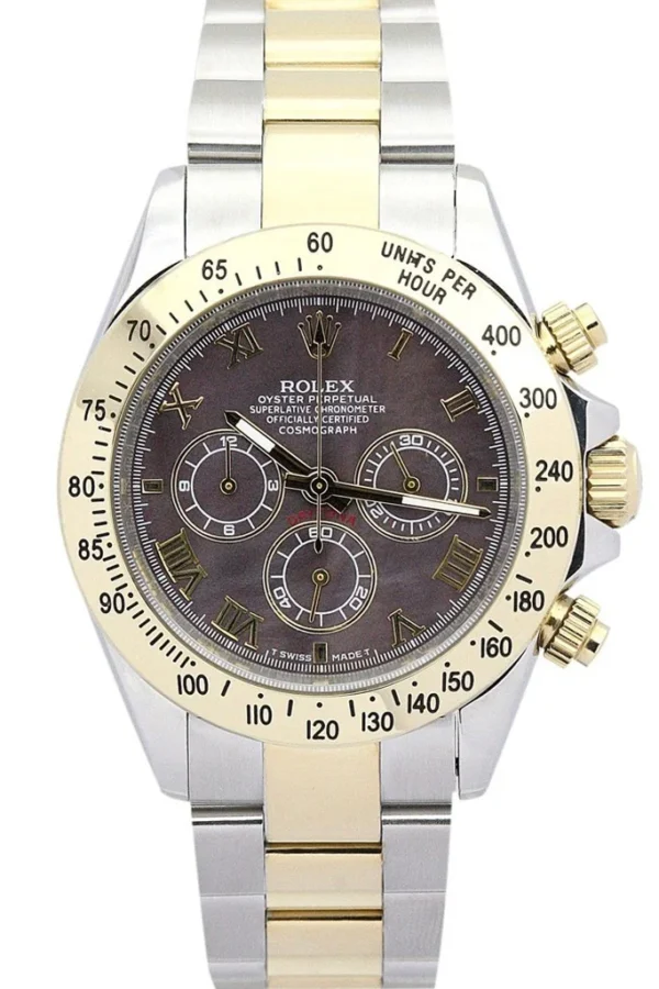 Replica Rolex Daytona Dark brown Dial 116523