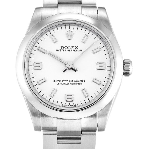 Replica Rolex Oyster Perpetual Lady White Dial 177200-2 31 mm