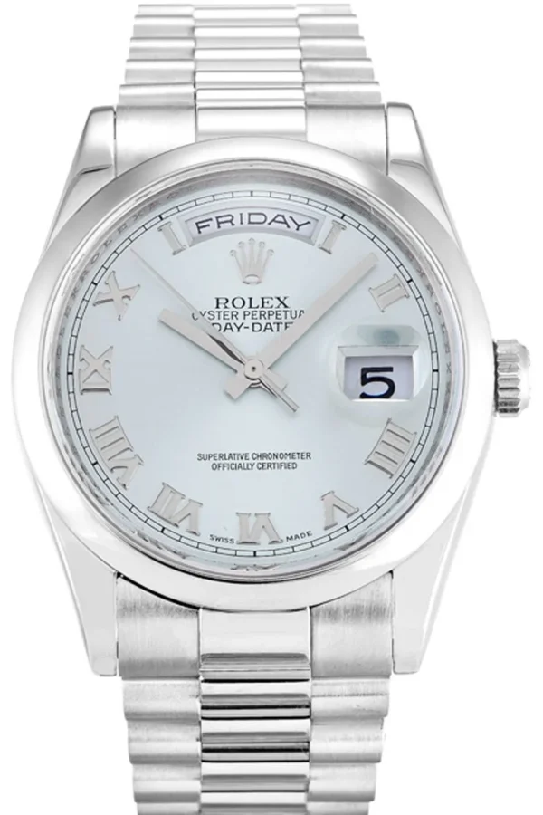 Replica Rolex Day-Date Blue Dial 118206 36 mm