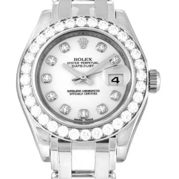 Replica Rolex Pearlmaster White Dial 80299