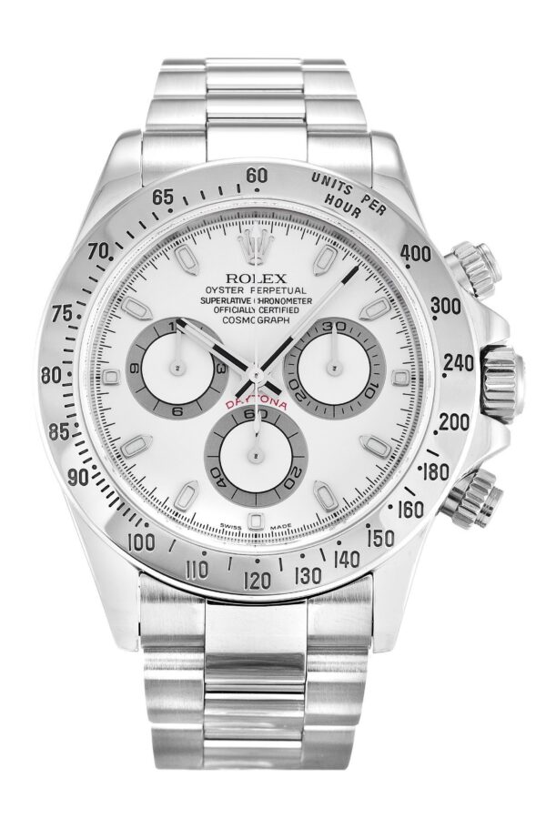 Superclone Rolex Daytona White Dial 116520