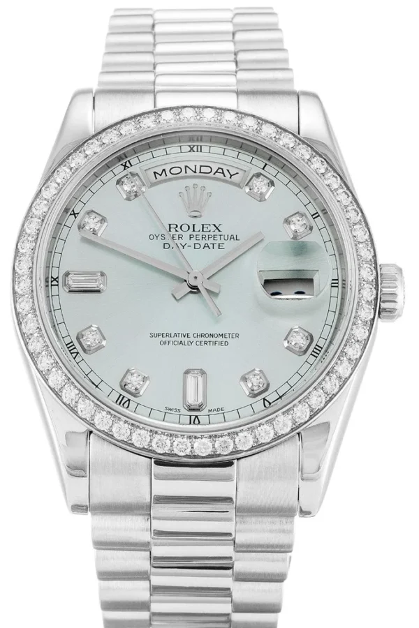 Replica Rolex Day-Date Blue Dial 118346 36 mm