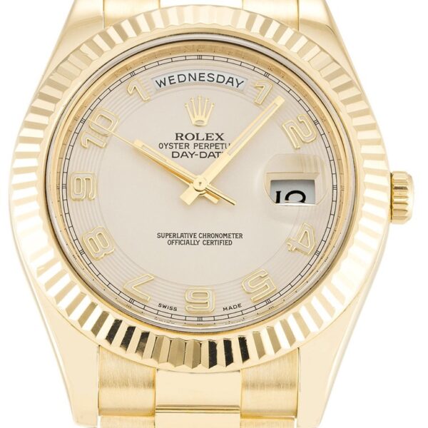 Replica Rolex Day-Date II Ivory Dial 218238 40 mm