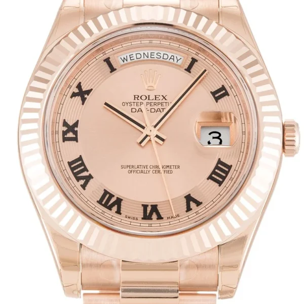 Replica Rolex Day-Date II Rose Dial 218235 40 mm