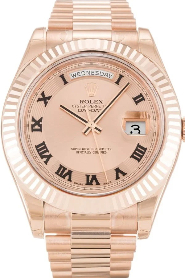 Replica Rolex Day-Date II Rose Dial 218235 40 mm