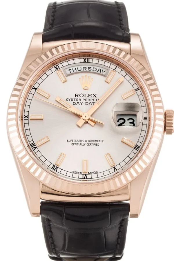 Replica Rolex Day-Date Silver Dial 118135 36 mm