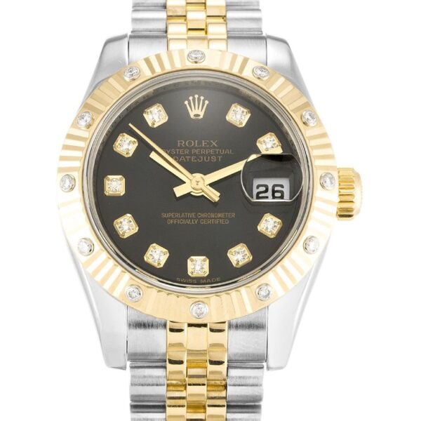 Replica Rolex Lady-Datejust Champagne Dial 179313-3 26 mm