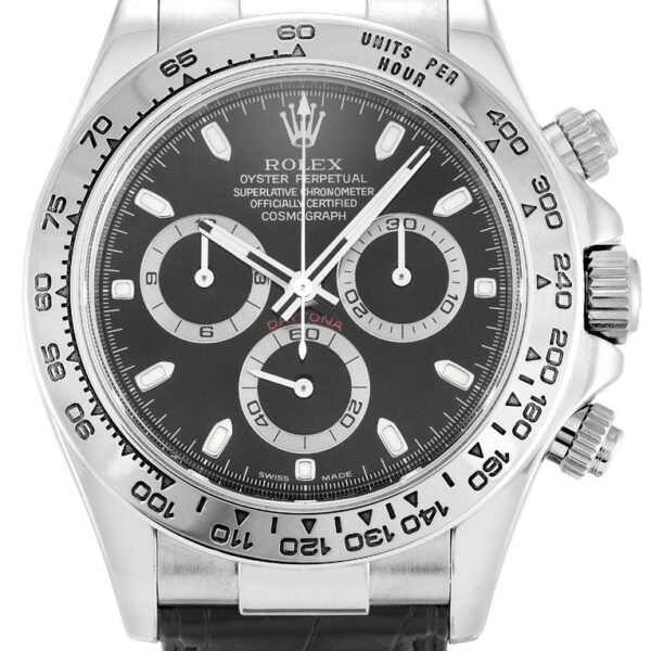 Replica Rolex Daytona Black Dial 116519