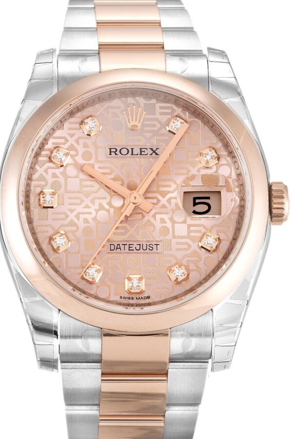 Replica Rolex Datejust Rose Dial 116201 36 mm