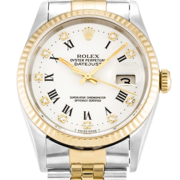 Replica Rolex Datejust White Dial 16233 36 mm