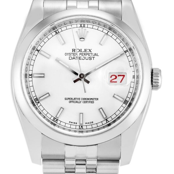 Replica Rolex Datejust White Dial 116200 36 mm