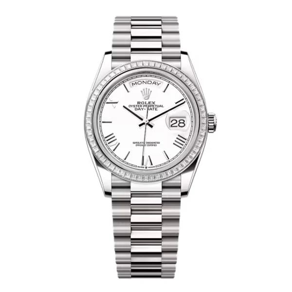 Superclone Rolex Day-Date Blue Ombré Dial 128399tbr-0019 36 mm