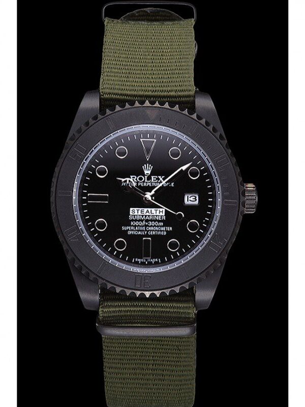 Alternative view of Replica Rolex Submariner Black Dial 621995