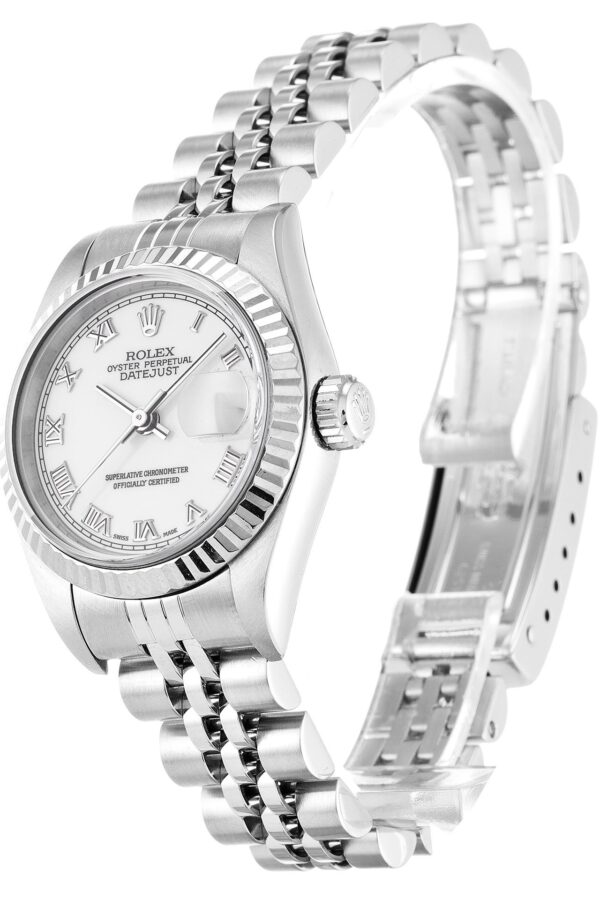 Alternative view of Replica Rolex Lady-Datejust White Dial 79174 25 mm