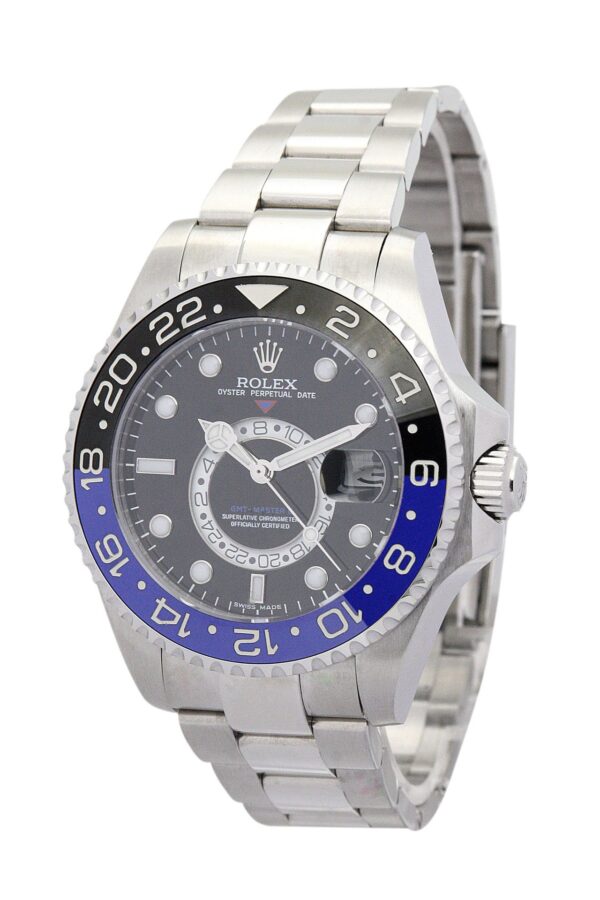 Alternative view of Replica Rolex GMT-Master Black Dial 16720-2