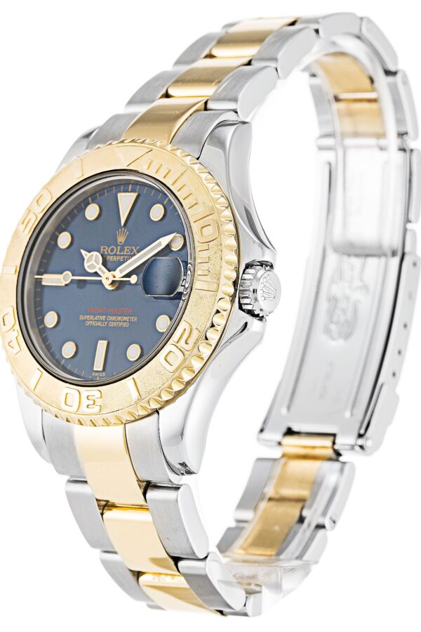 Alternative view of Replica Rolex Yacht-Master Blue Dial 168623