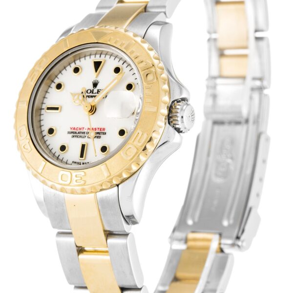 Alternative view of Replica Rolex Yacht-Master White Dial 169623
