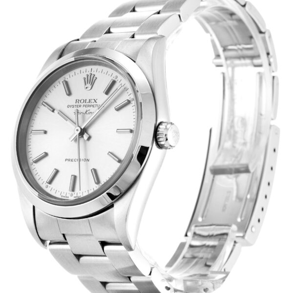 Alternative view of Replica Rolex Air-King Silver Dial 14000M