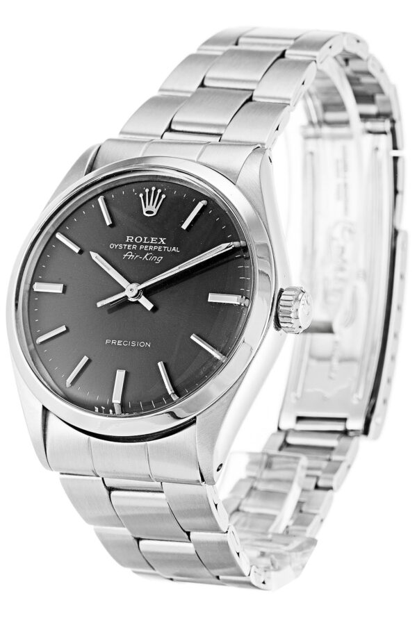 Alternative view of Replica Rolex Air-King Grey Dial 5500
